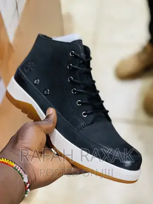 Original Black Timberland Casual Boots