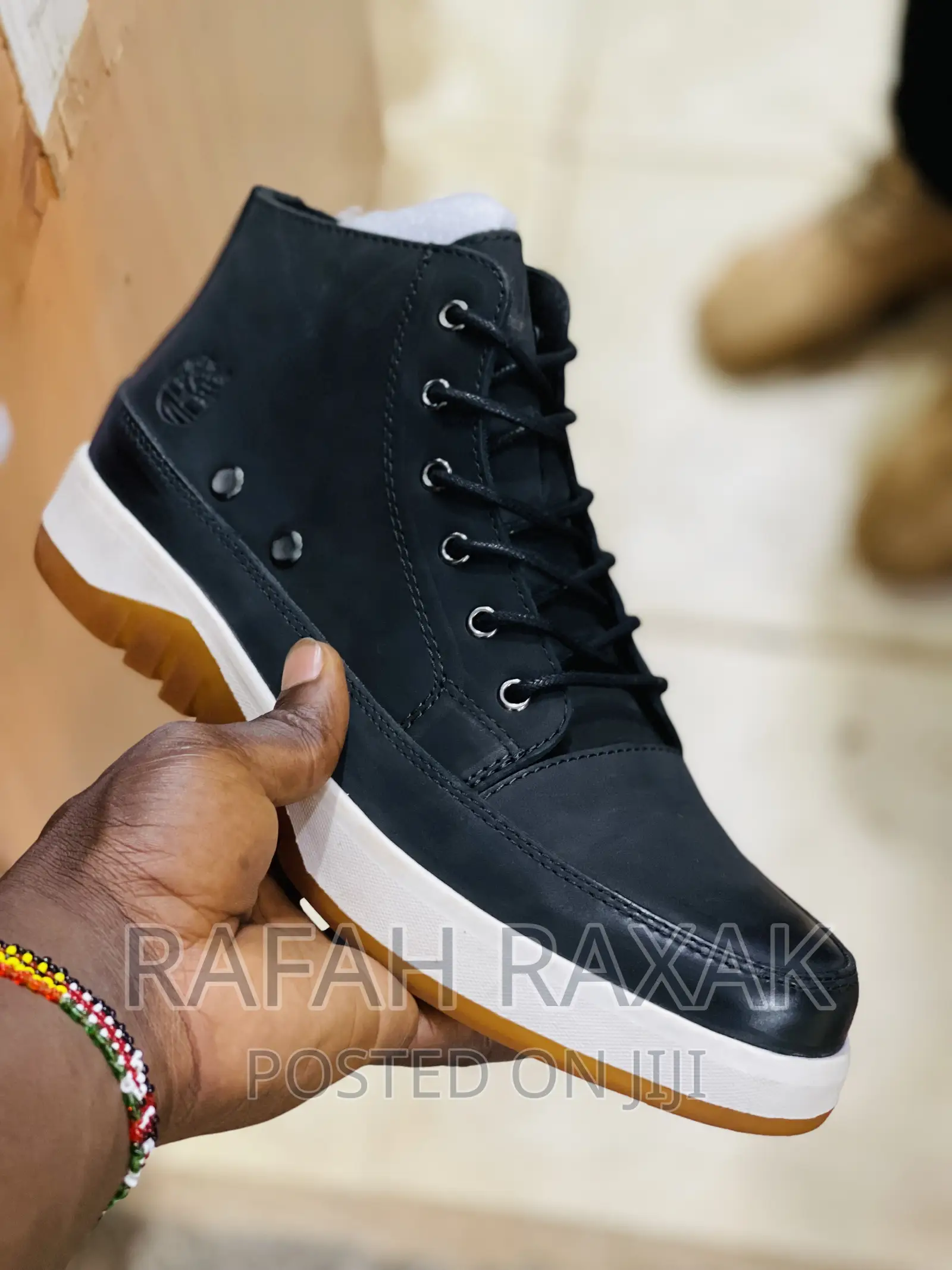 Original Black Timberland Casual Boots