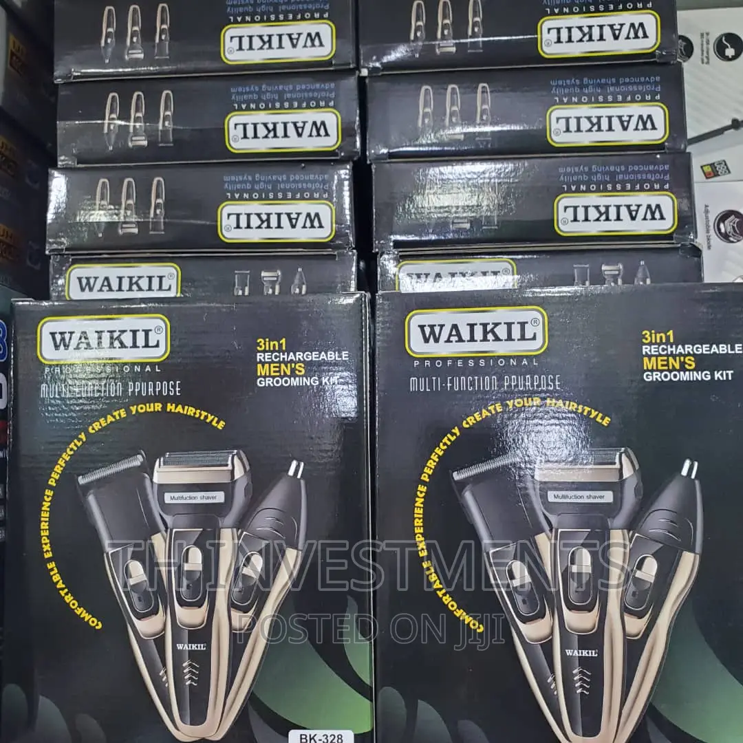 Waikil Rechargeable Men's Grooming Kit.