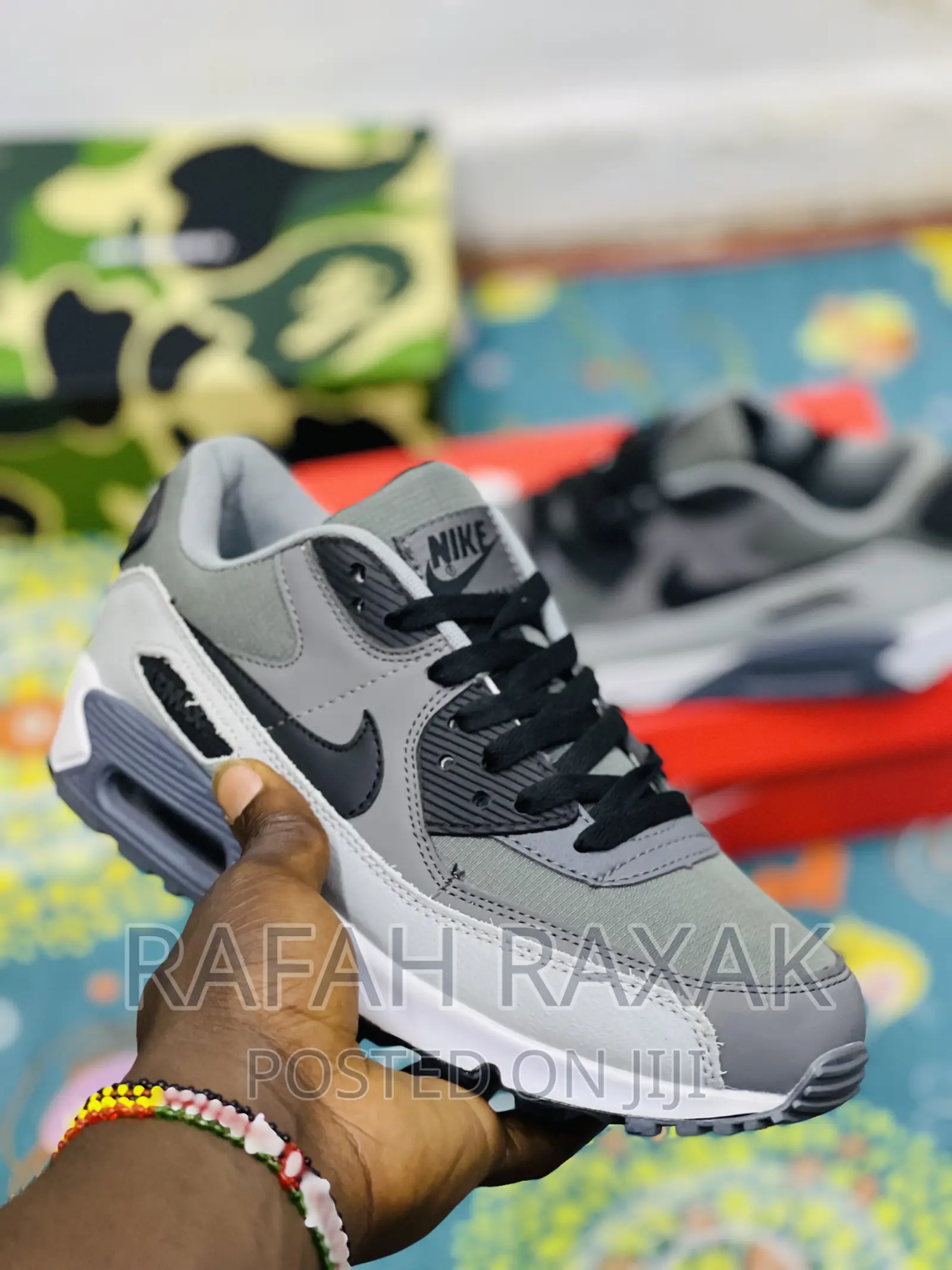 Original Unisex Grey Nike Airmax Sneakers