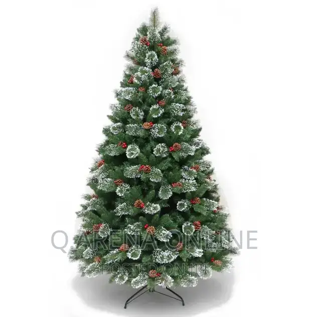 Fruit and Snow Christmas Tree Plus Free Decorations