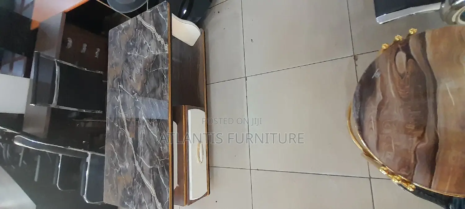 A Durable Center Table With Glass