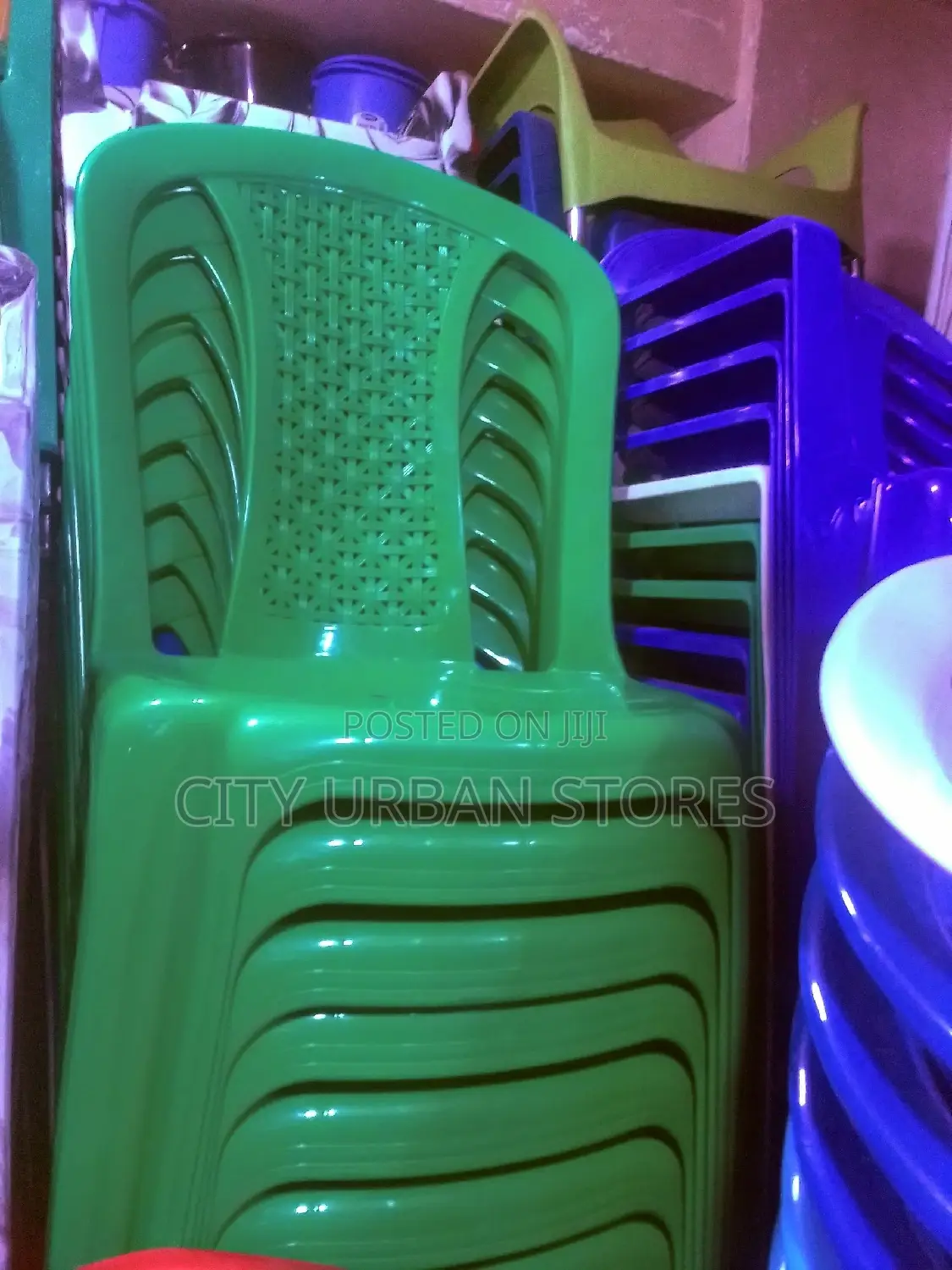 Plastic Armless Chairs