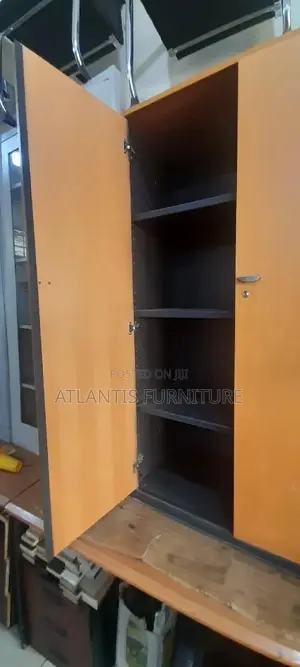 A Wooden File Cabinet