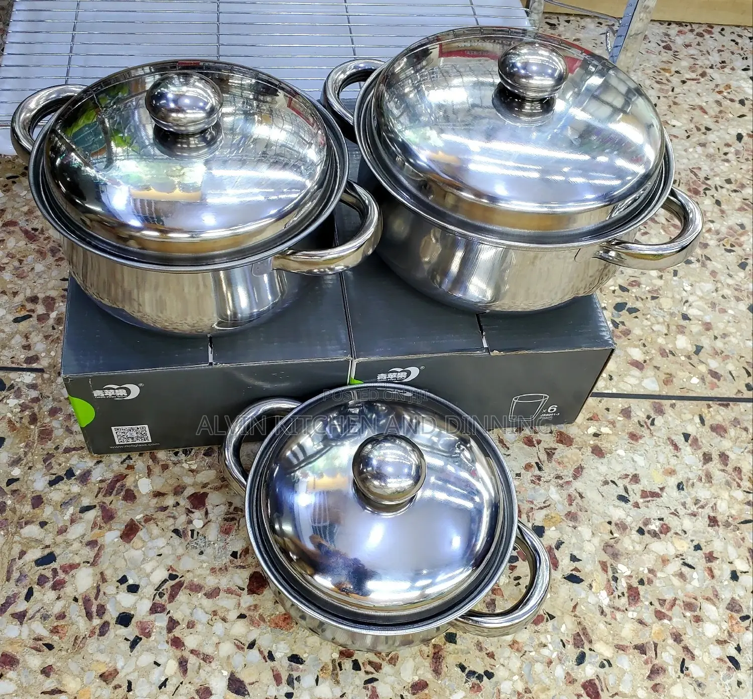 Saucepans Stainless Steel