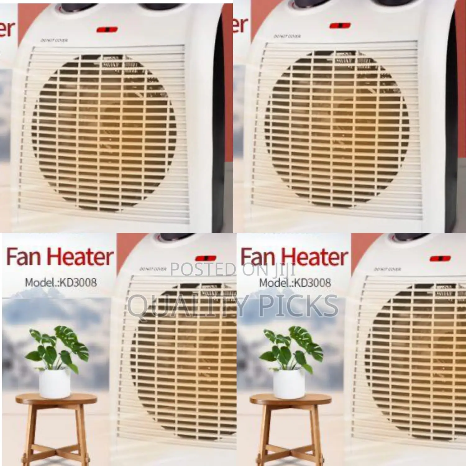 2 in 1 Fan Heater