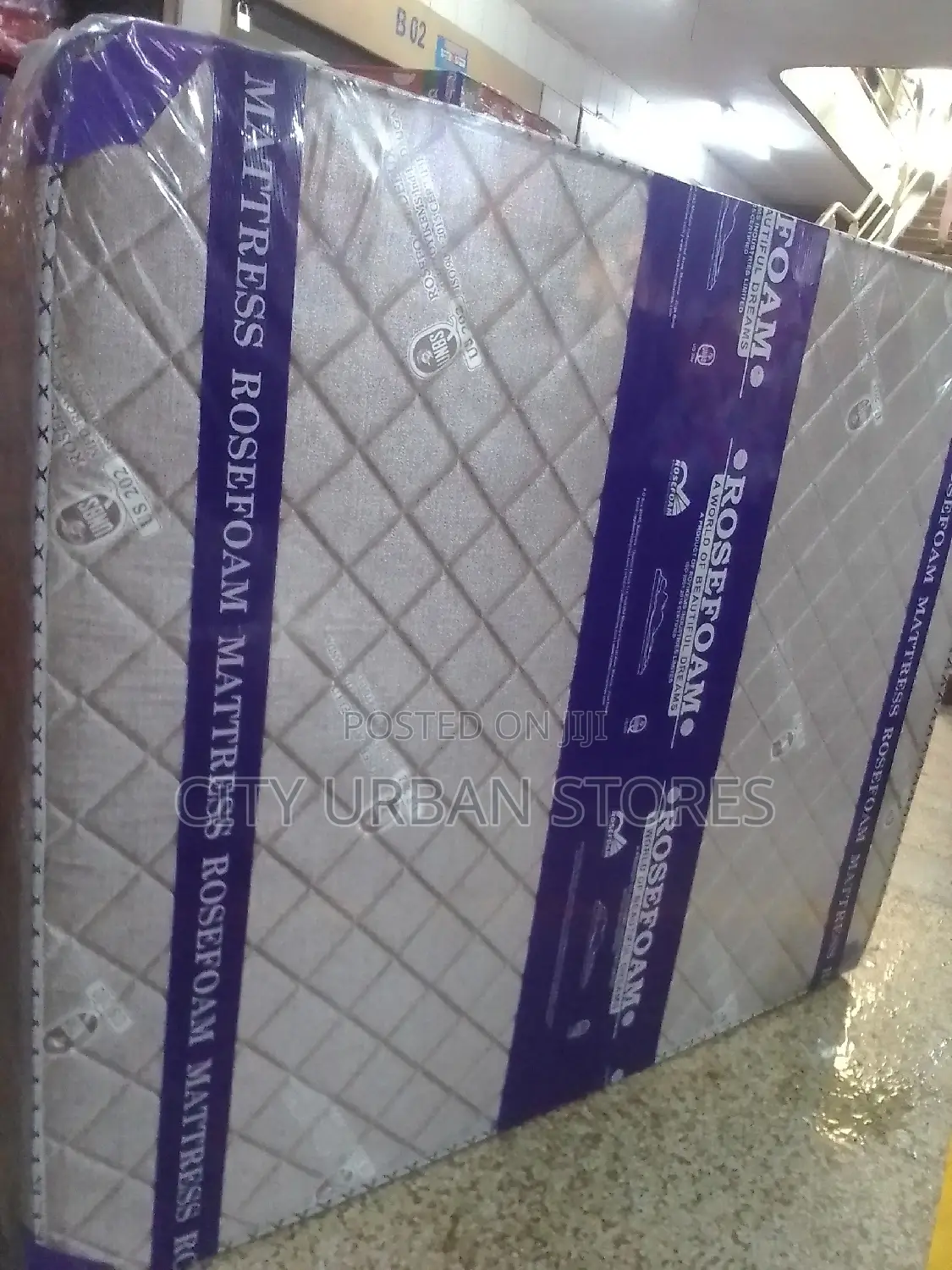 Rose Foam Deluxe Quilted Mattress