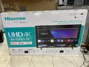 Hisense 58 Inch Smart Frameless With Bluetooth Uhd Tv