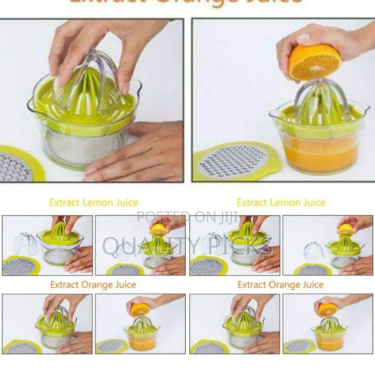 4 in 1 Manual Citrus Juicer Press