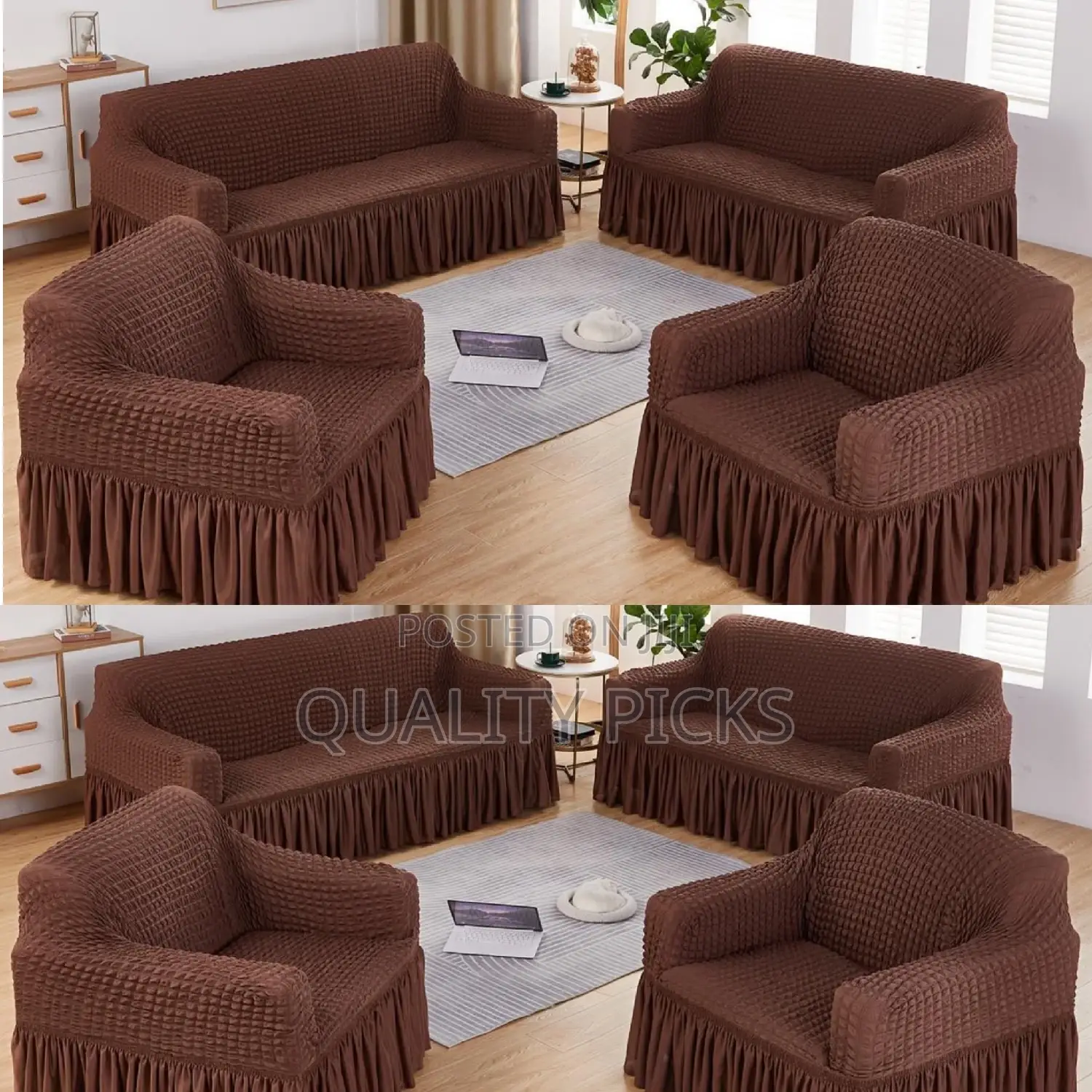 Elastic Sofa Cover Set