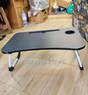 Wooden Bed Adjustable Laptop Table