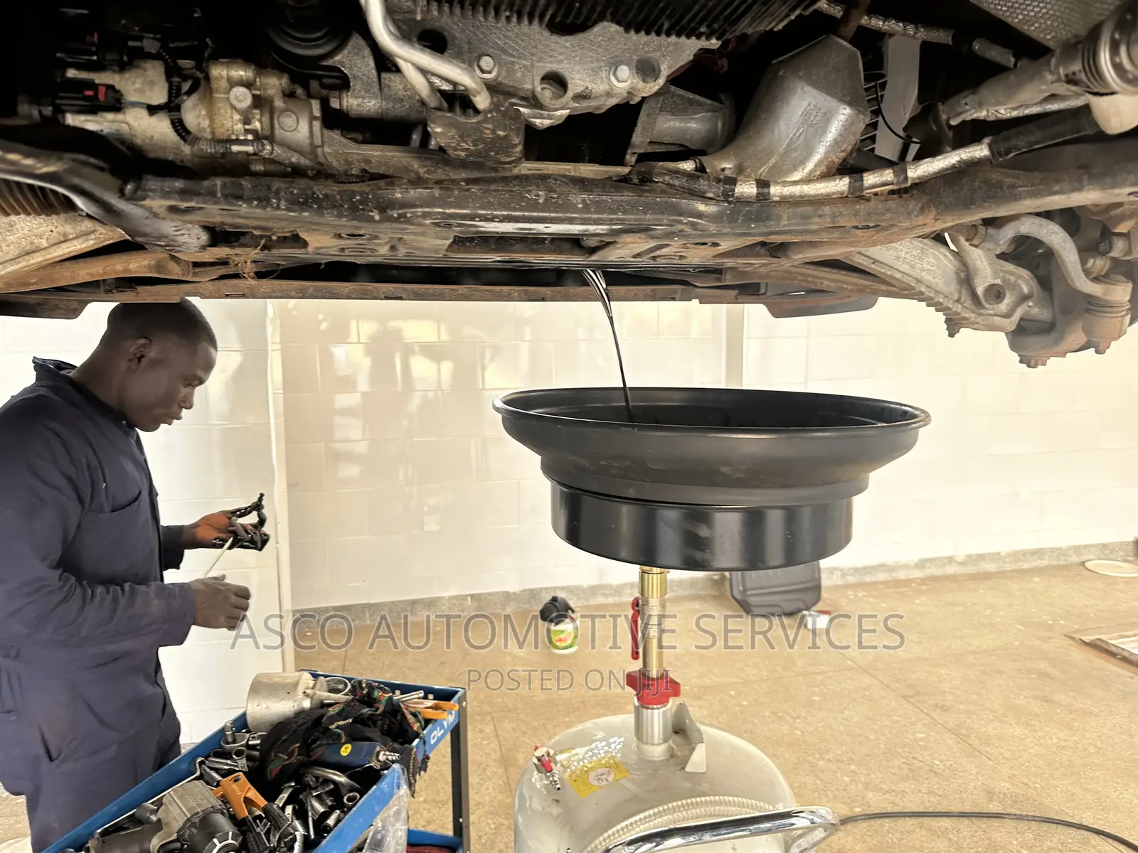 Vehicle Servicing for Jaguar F-Pace.