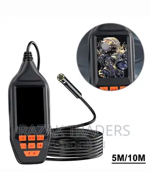 Industrial Inspection Camera LCD Display Camera With Light