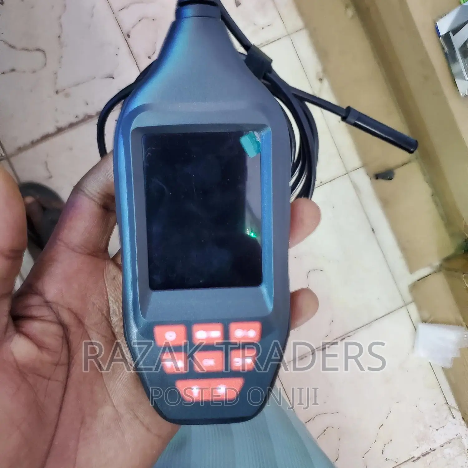 Industrial Inspection Camera LCD Display Camera With Light