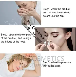 NOSE SHAPER CLIP |Silicone Soft Nose Lifting + Straightening