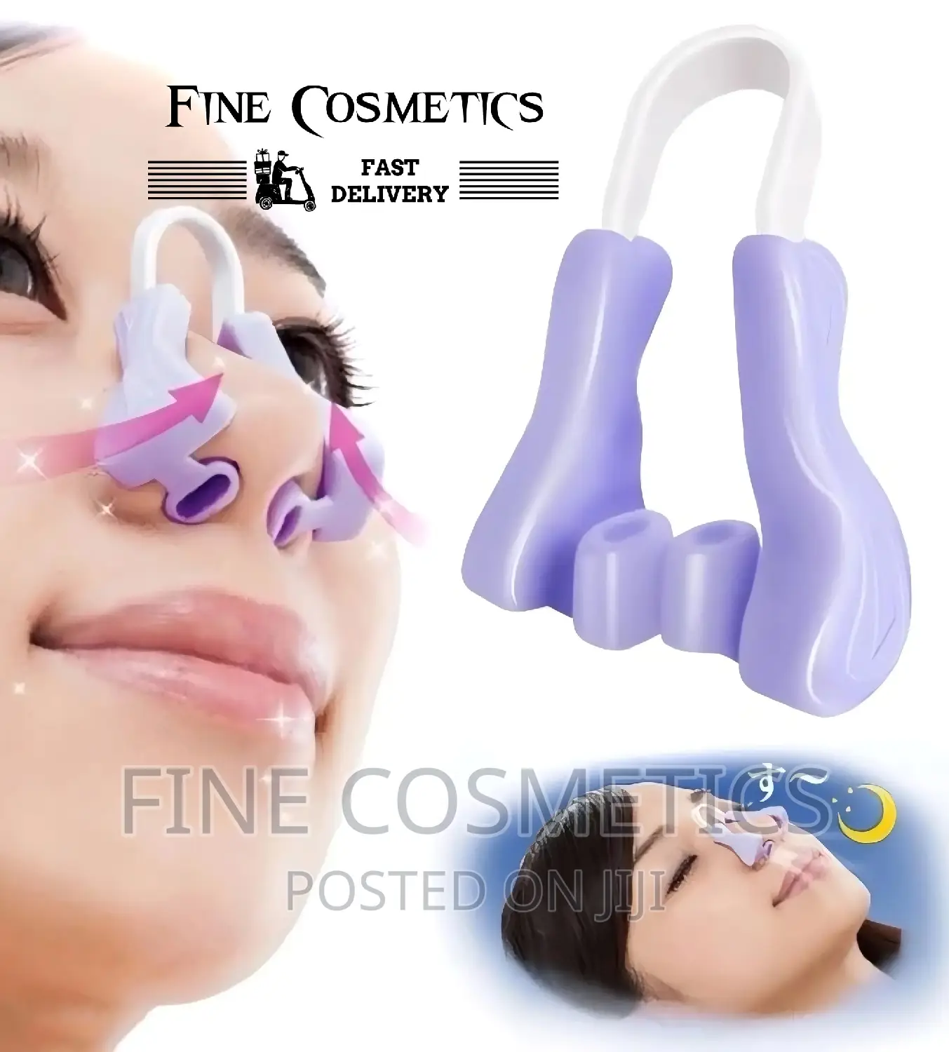 NOSE SHAPER CLIP |Silicone Soft Nose Lifting + Straightening