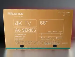 Hisense 58" Uhd A6 Series Smart TV