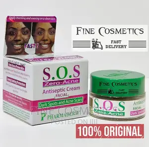 S.O.S Zero Acne | Pimple Fighter Black Spots Remover Cream.