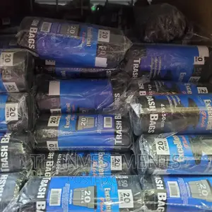 20litre Black Trash Bags.