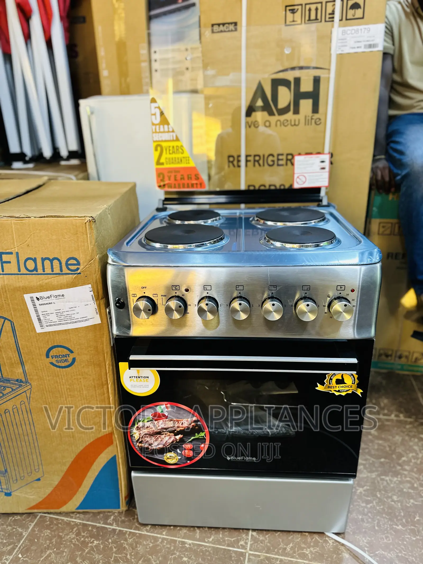 Blueflame Full Electric Cooker 60x60cm