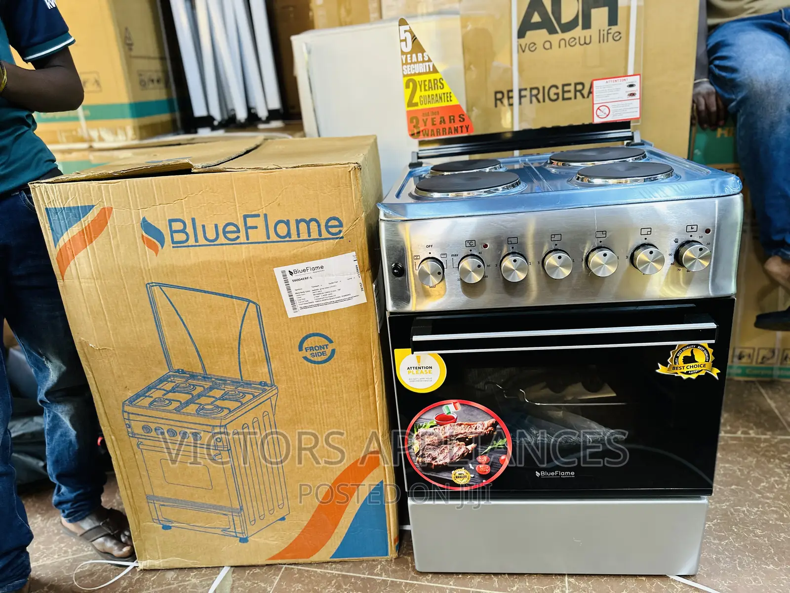 Blueflame Full Electric Cooker 60x60cm