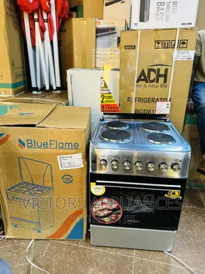 Blueflame Full Power Electric Cooker 60x60cm Inox Stainless