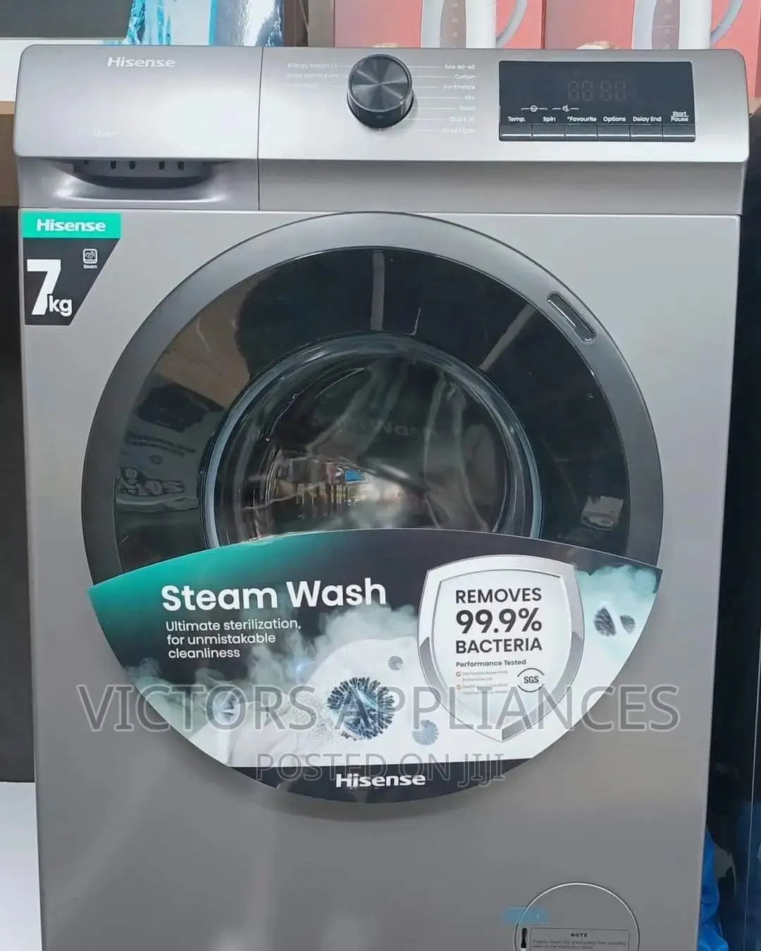Brand New Hisense 7kg Frontloader Washing Machine