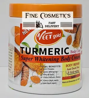 Veetgold Turmeric Super Whitening Blackspot Care Body Cream.