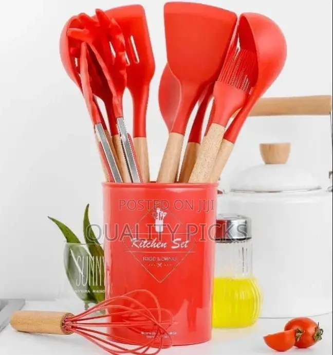 Kitchen Silicone Utensils Set