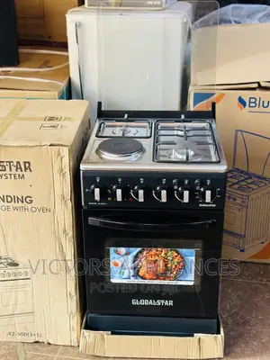 GLOBALSTAR 3gas 1electric Cooker 50x50cm