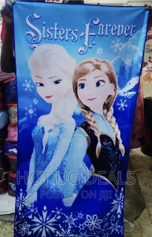 Kid's Character Towel Sisters - Blue