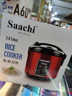 Electric Rice Cooker 2.8l With Steam/Saachi Rice Cooker