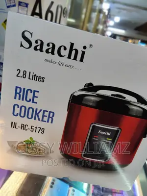 Saachi 2.8l Electric Rice Cooker With Steamer/Rice Cooker