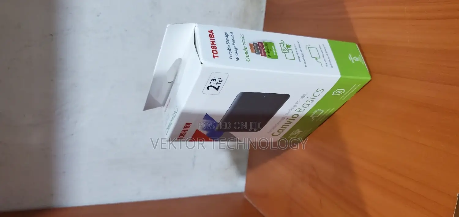 Toshiba 2TB Portable External Hard Drive 2.5 Black