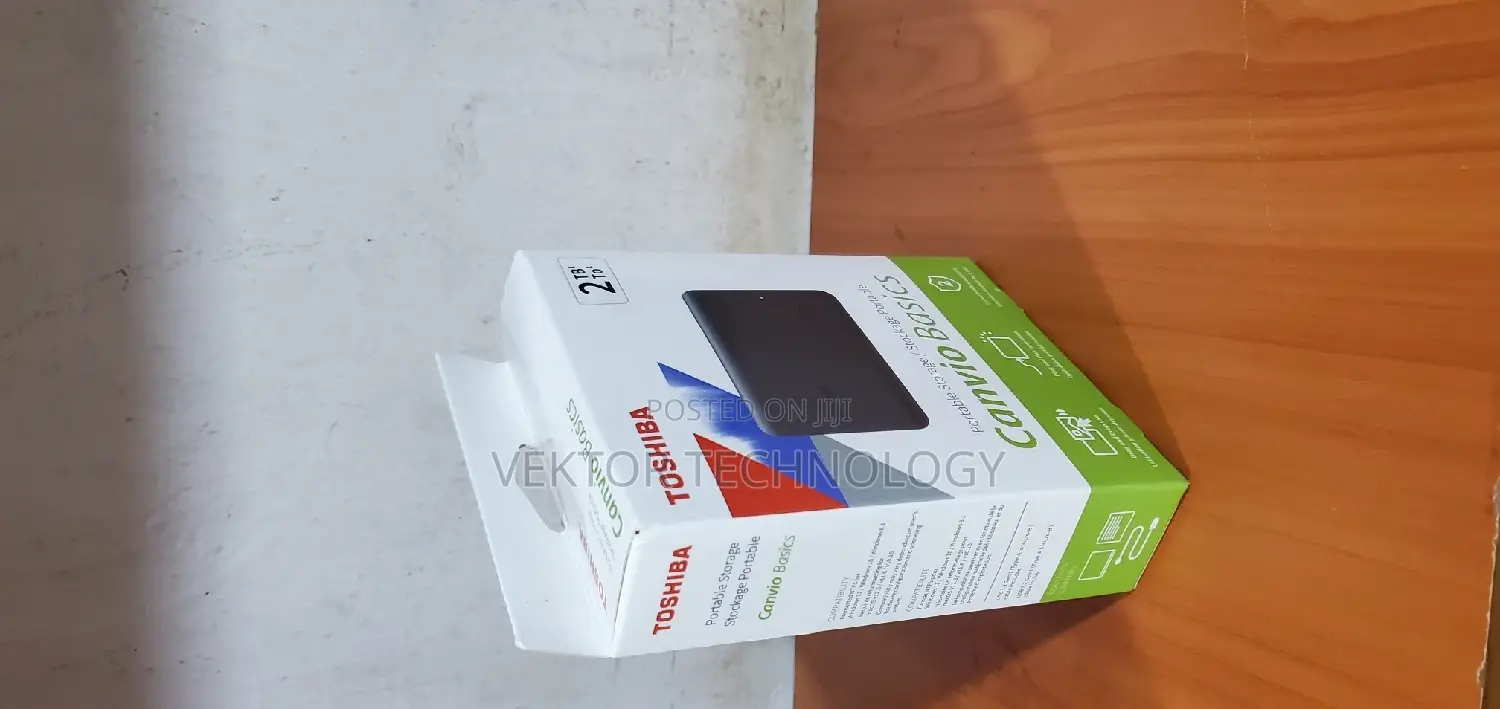 Toshiba 2TB Portable External Hard Drive 2.5 Black