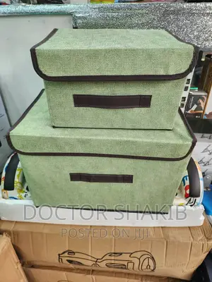 2 Size Fold Non-Woven Fabric Storage Box
