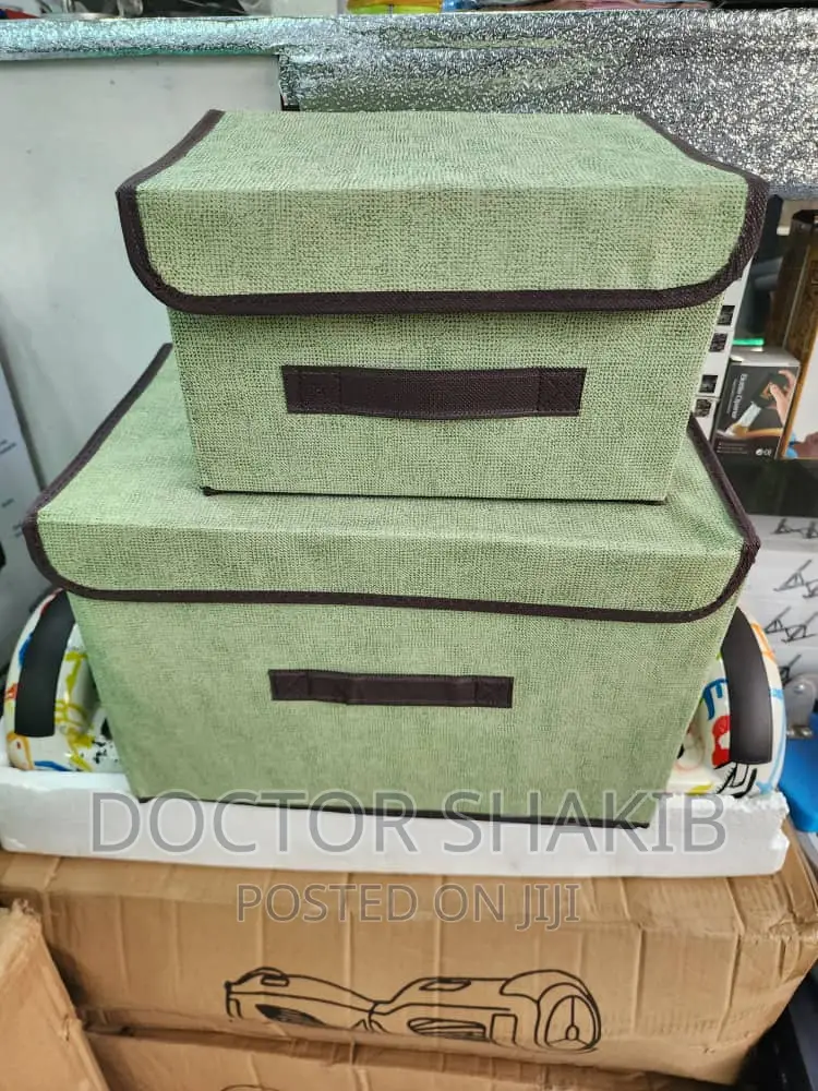 2 Size Fold Non-Woven Fabric Storage Box