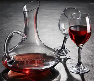 Magic Unique Whiskey Crystal Glasses With Wine Decanter