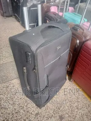 Original Cloth Suitcase by D Favor.( Black)