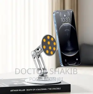 Double Arm Adjustable Height Mobile Phone Tablet Holder