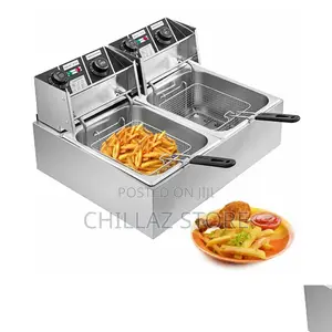 12.0 L Electric Double Deep Fryer.