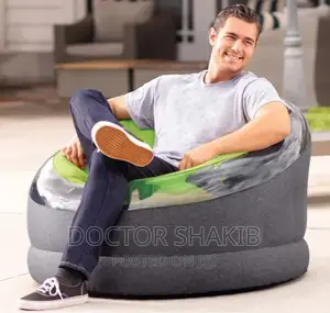 New Intex Flocked Inflatable Sofa Chair