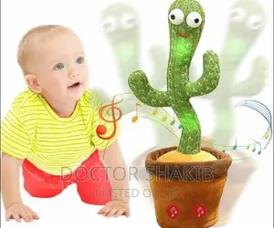 Electronic Dancing Cactus Talking Doll