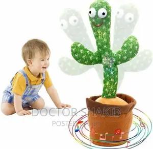 Electronic Dancing Cactus Talking Doll
