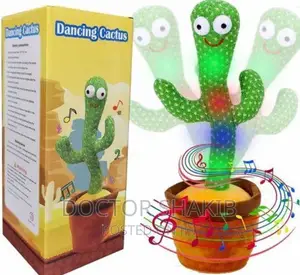 Electronic Dancing Cactus Talking Doll