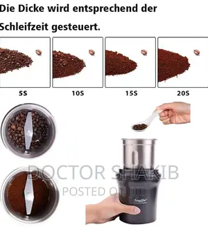 Dry Wet 2 in 1 Grass Nuts Herbs Detachable Coffee Grinder