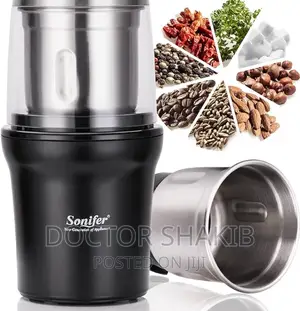 Dry Wet 2 in 1 Grass Nuts Herbs Detachable Coffee Grinder