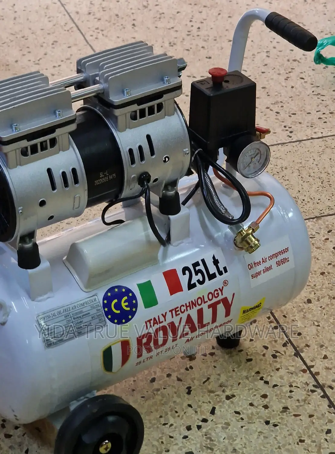 Silent Air Compressor 24 Litres