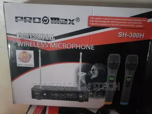 Proffessional Wireless Microphone -Pro Max- SH300H- Original
