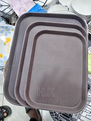 Rectangular Non Slippery Tray Set